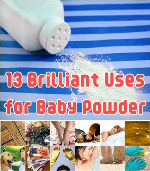 13 Brilliant Uses for Baby Powder DIY Craft Projects