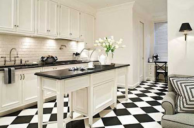 Black White Kitchen Decor