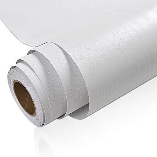 Cabinet Furniture Yenhome White Wood Contact Paper Waterproof 24