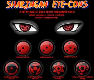Sharingan Eye-Cons