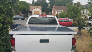 2013 CarMate 100% Solar Heated and Cooled Over The Top Cargo Trailer