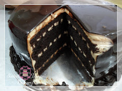 Russian Black n White Cake