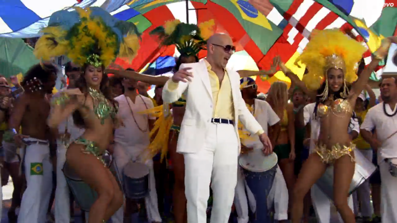 video premiere we are one ole ola pitbull ft jennifer lopez claudia leitte caesar live n loud