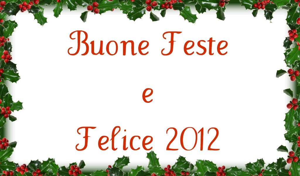 Gustosamente insieme: auguri di buone feste Gustosamente insieme: AUGURI DI BUONE FESTE