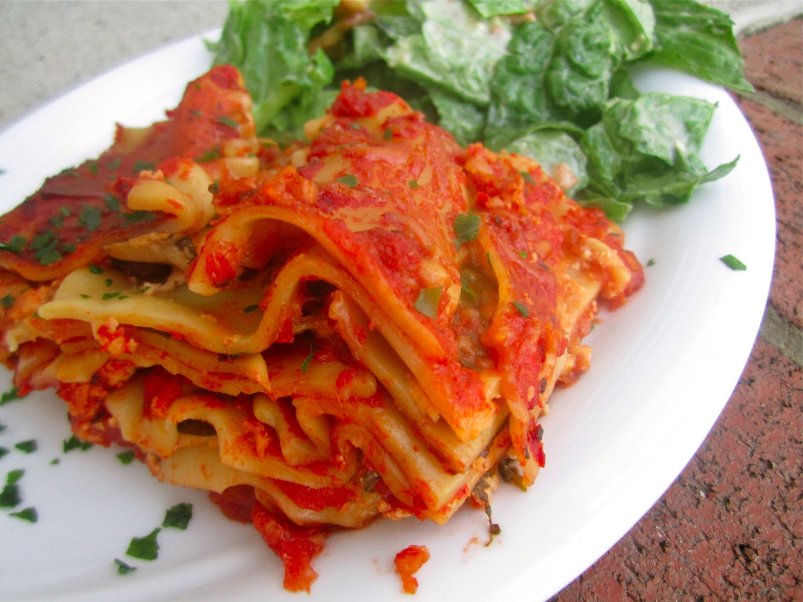 Stephanie Cooks Crockpot Spinach Lasagna