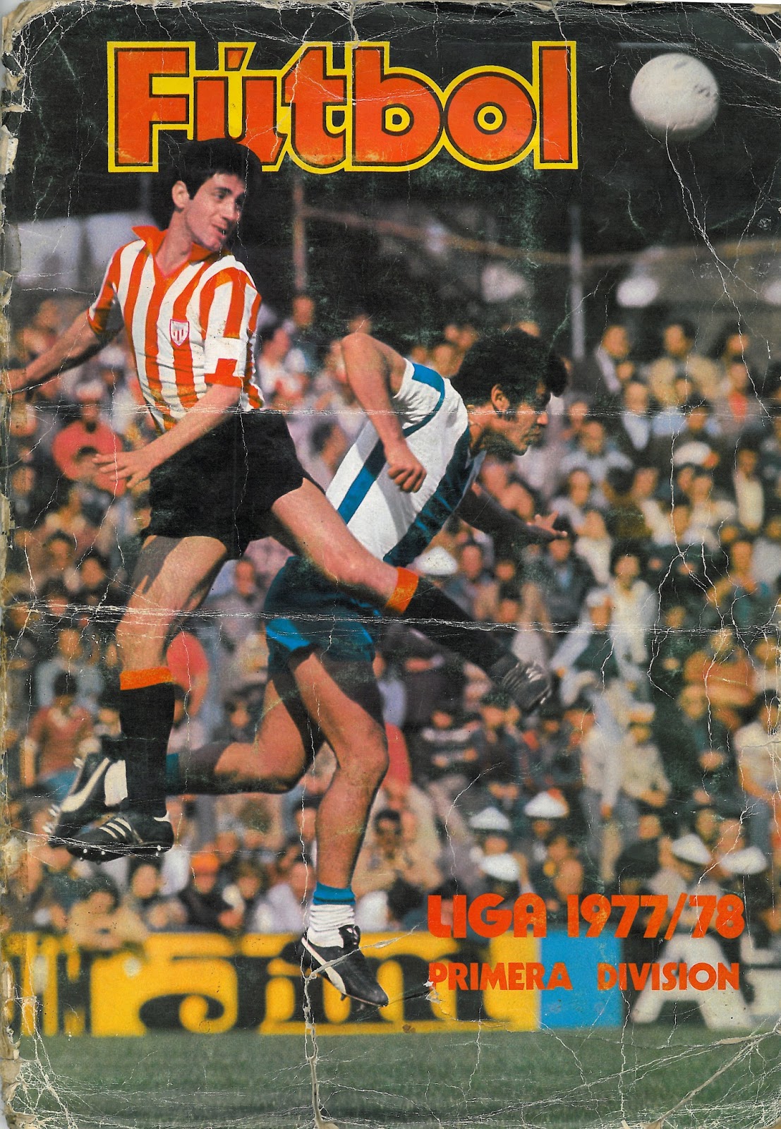 Memorias de plástico y papel Futbol, Liga 197778, Primera División