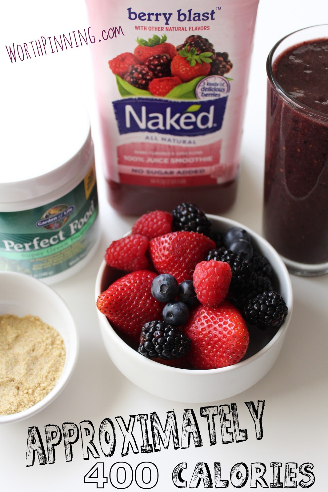 Worth Pinning Berry Blast Smoothie