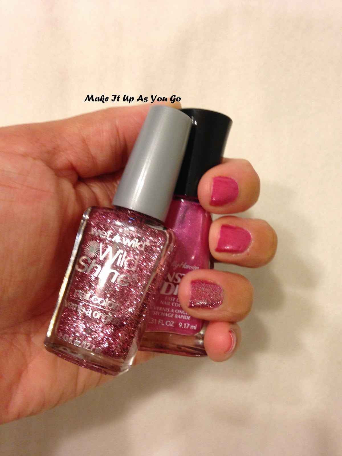 Make It Up As You Go Nail Polish Change Sally Hansen InstaDry in