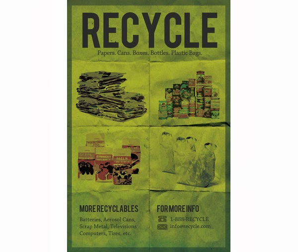 recycling posters