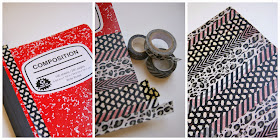 michelle paige blogs: Book Covers with Duck Tape and Washi Tape