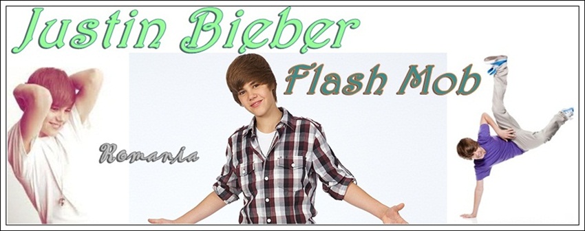 Justin Bieber Flash Mob Romania
