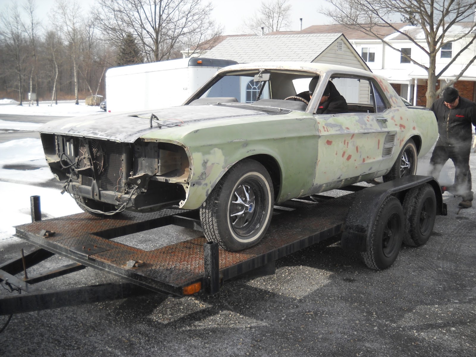 '67 Mustang Renovation Project Going to the