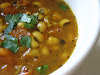 Black-Eyed Peas inwards an Indian Curried Soup