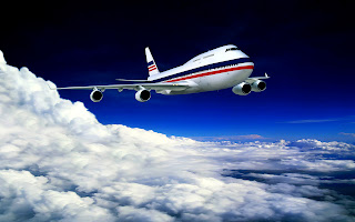 Boeing 747 Flight Clouds HD Wallpaper