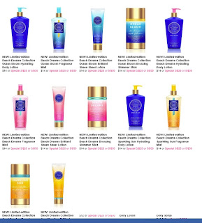 secret beach dreams victorias body paradise works names limited edition bath things