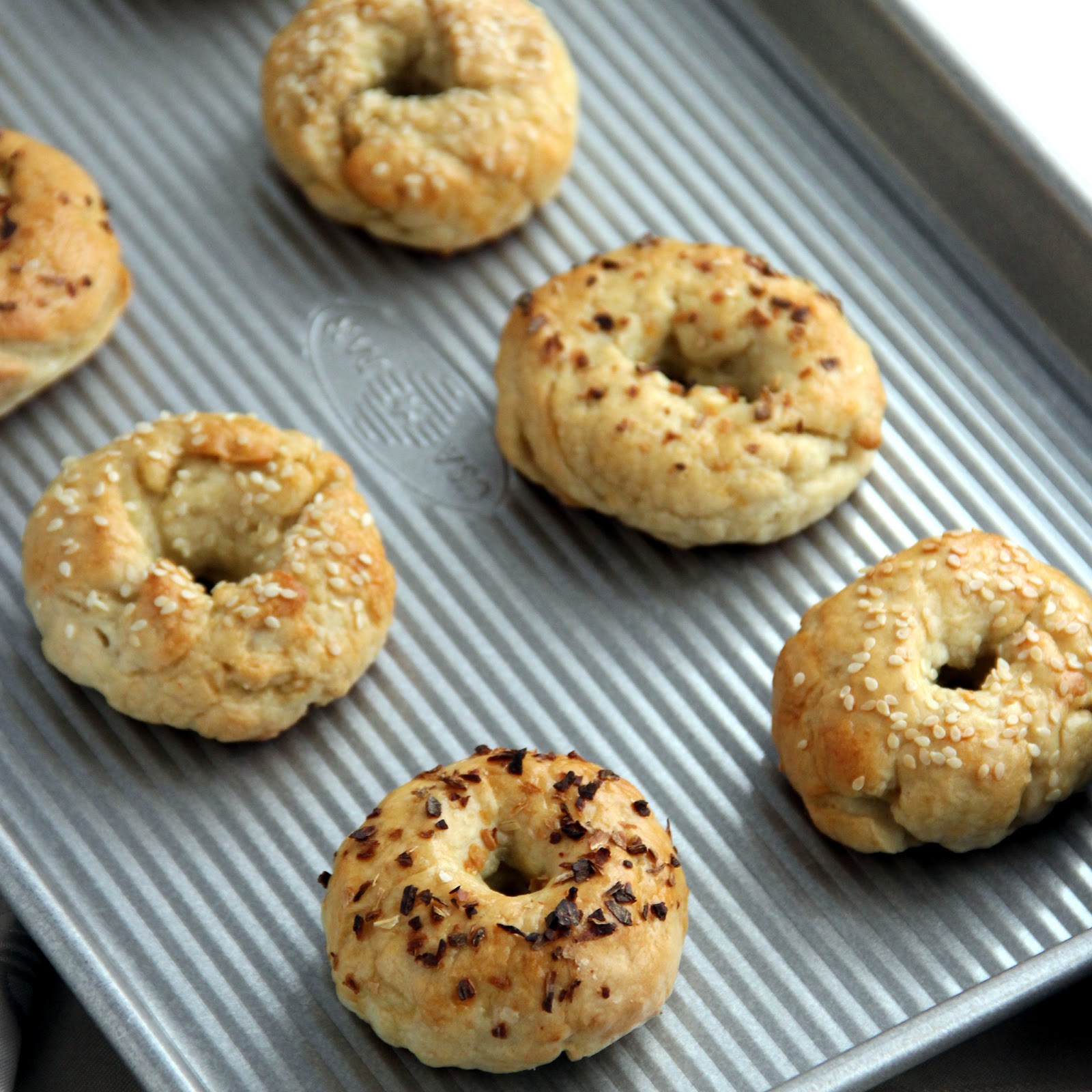 The Growing Foodie Brilliant Brunch Mini Homemade Bagels