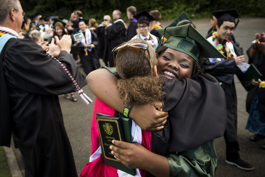 Jordan Stead Franklin High School graduation Seattle, Wash.
