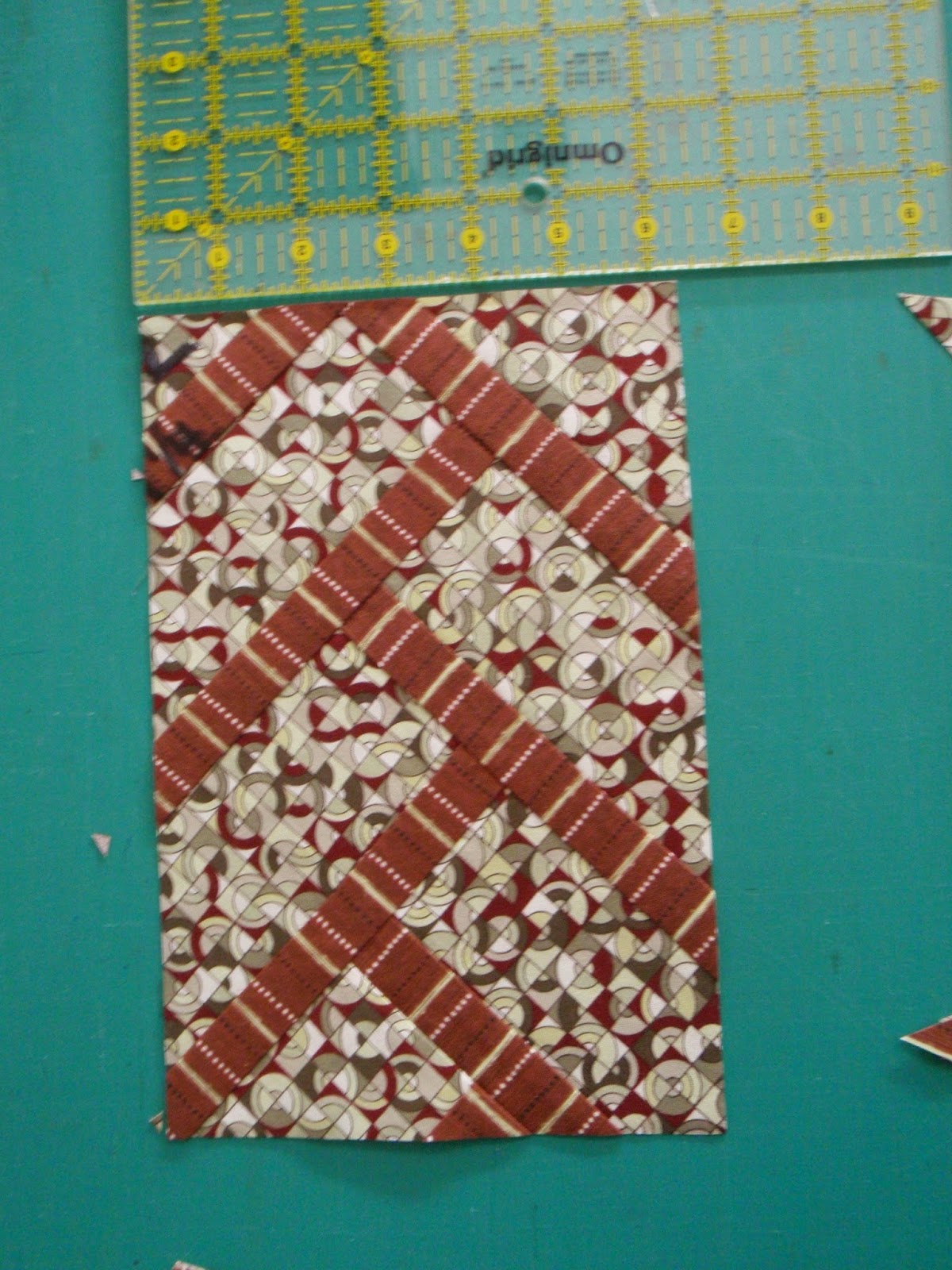 patty "The quilt lady" Braided border tutorial