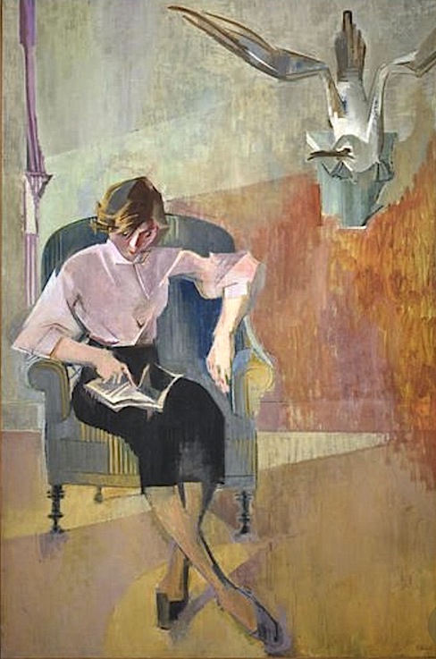 Françoise Gilot, The Pink Blouse, 1955