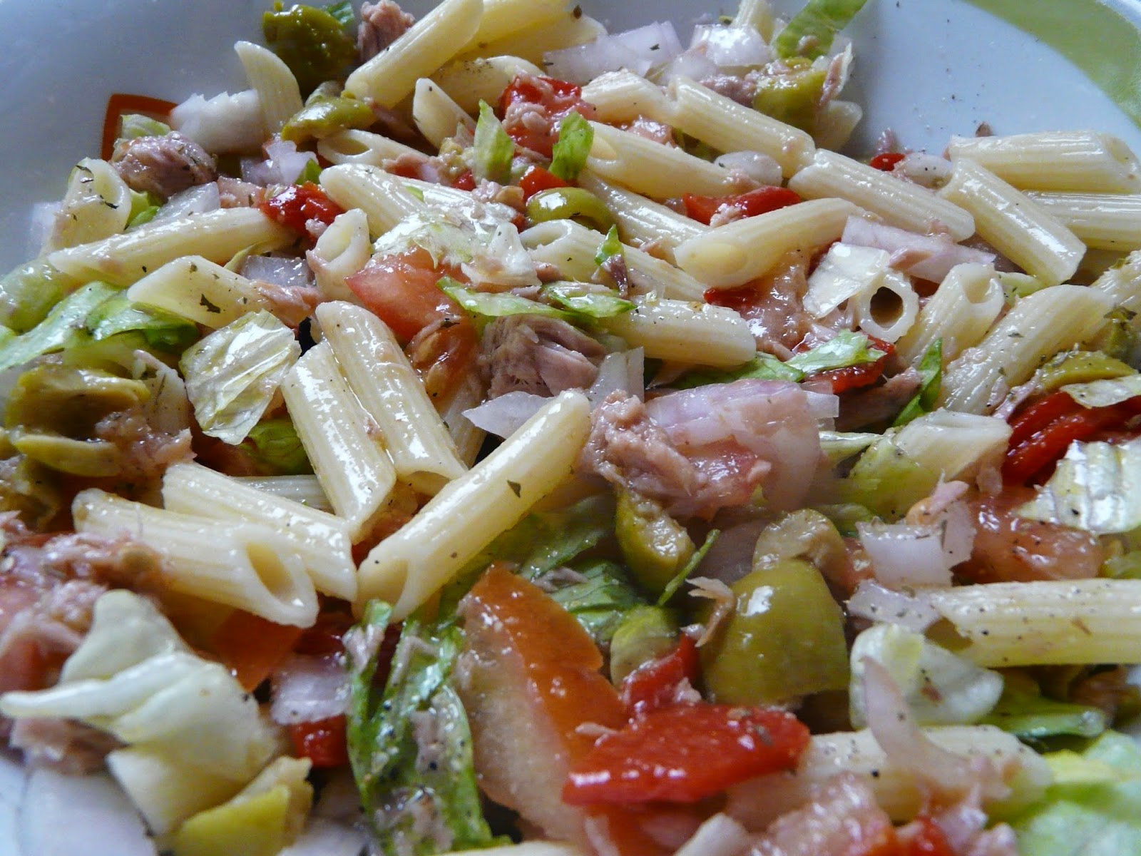 Receta Ensalada Con Macarrones