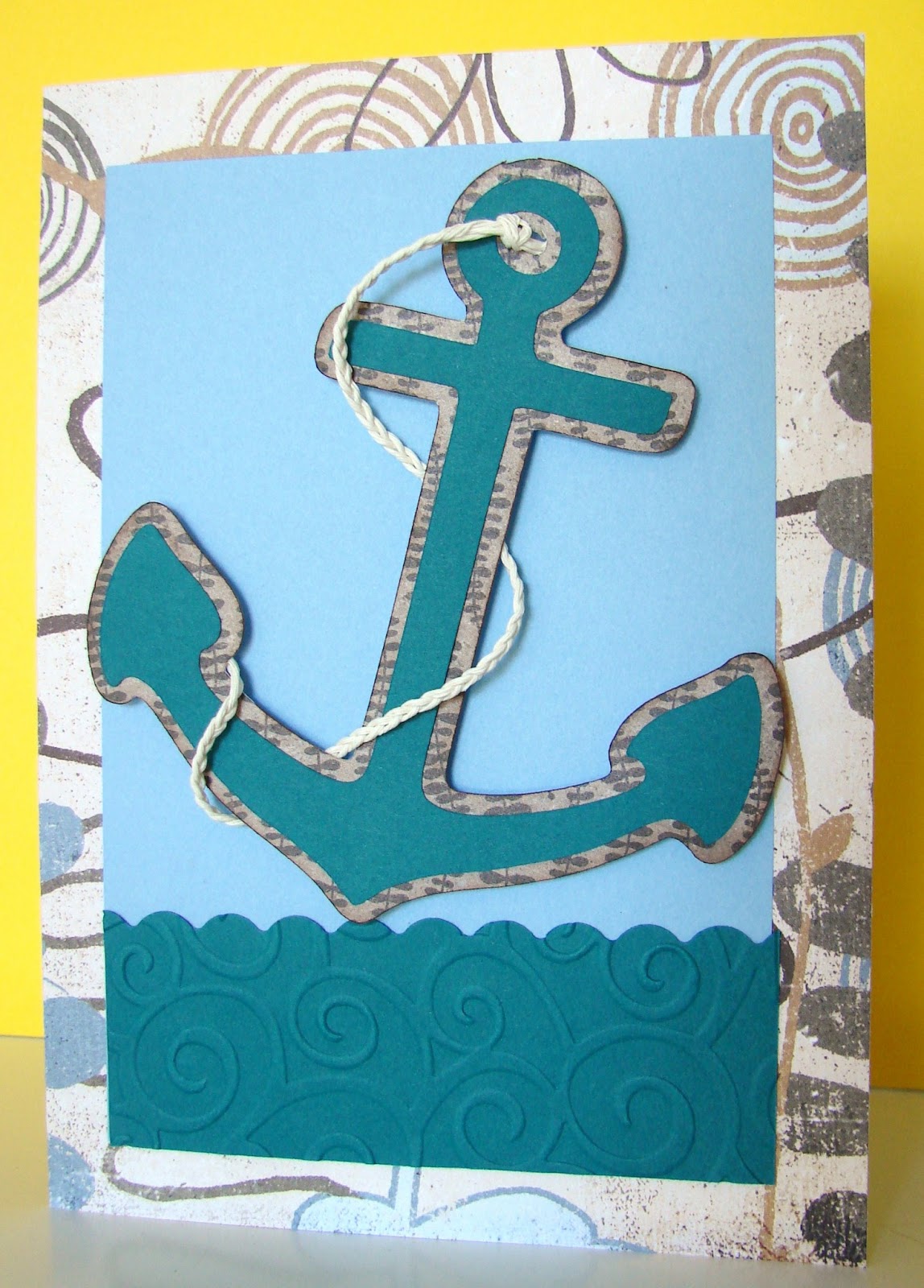 A Techy Teacher with a Cricut Ship Anchor Card