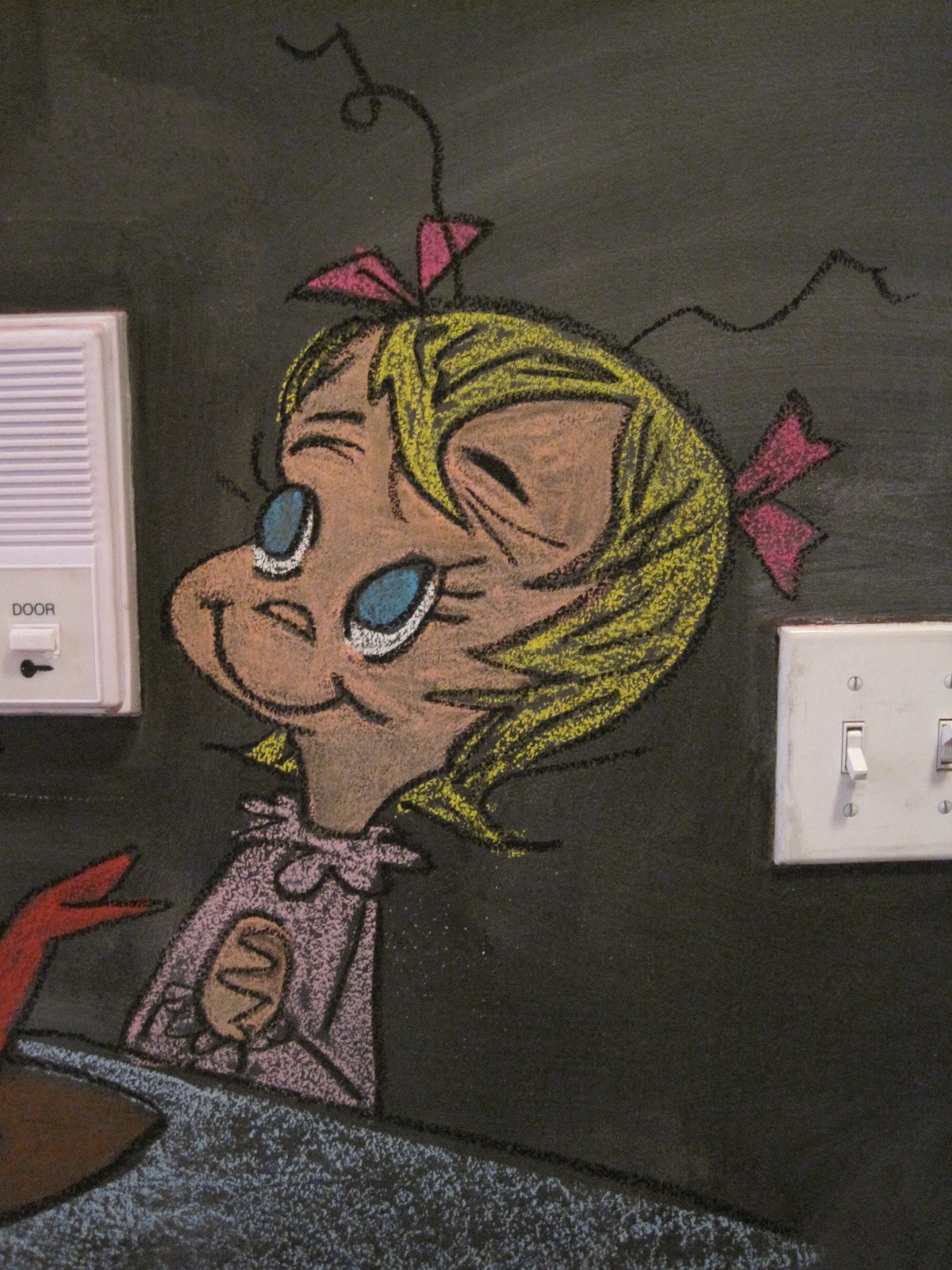 It's a Chalkboard Muralcle!: How the Grinch Stole Christmas