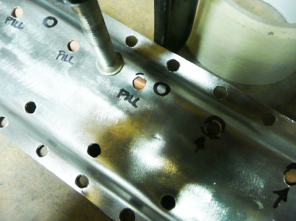 OllieG's 914 Plug Welding the Chassis ReInforcement