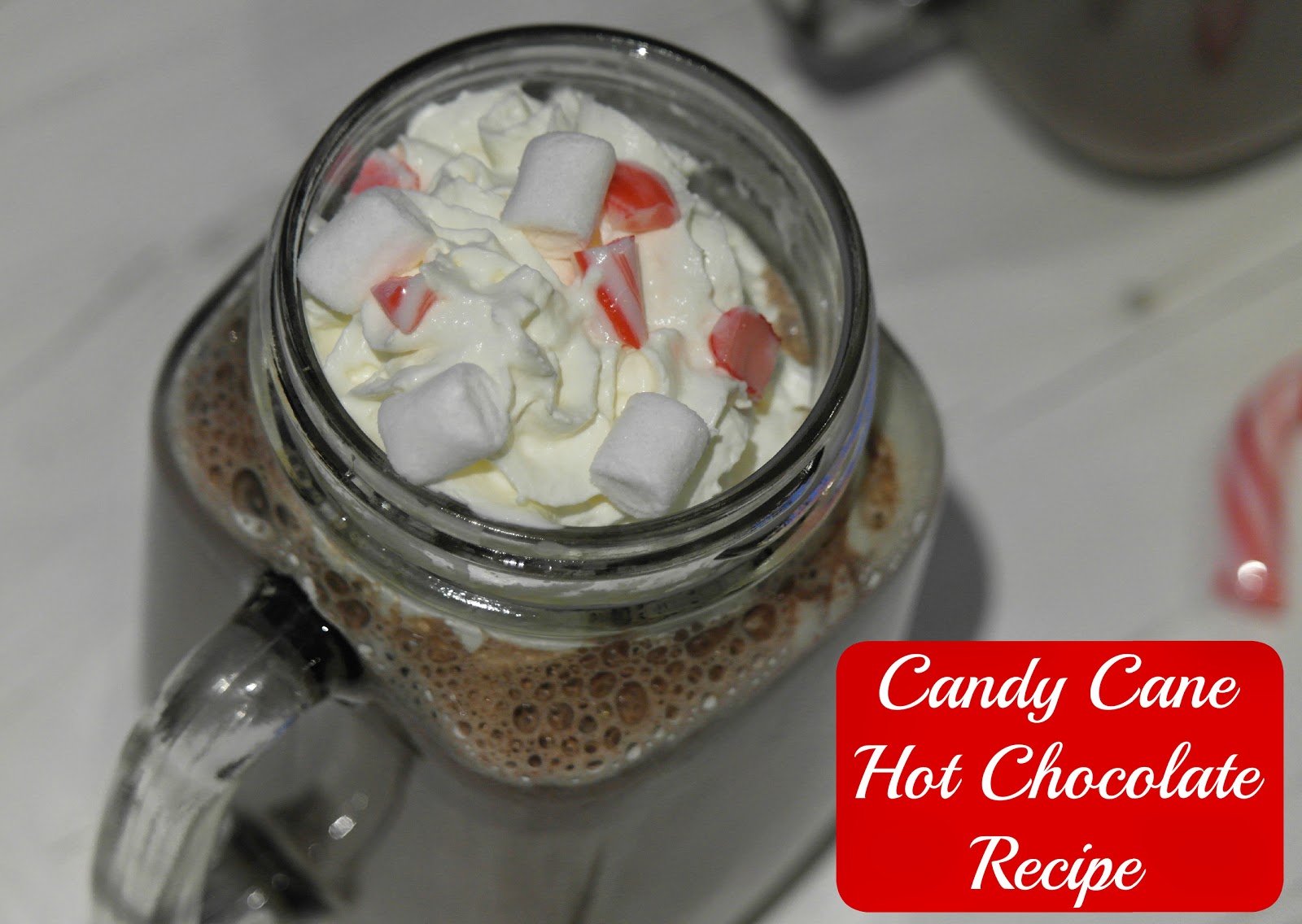 Me and my shadow Candy Cane Hot Chocolate Recipe