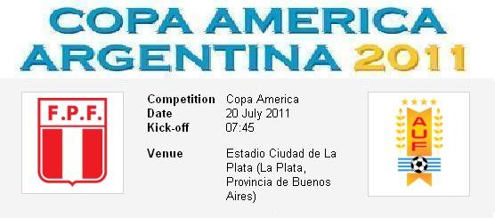 Preview Prediksi - Uruguay vs Peru | Semifinal Copa America 2011