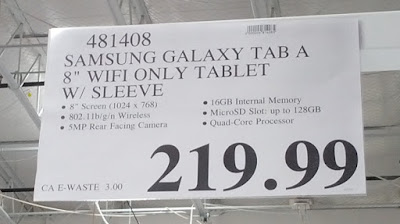 Deal for the Samsung Galaxy Tab A 8-inch Tablet at Costco