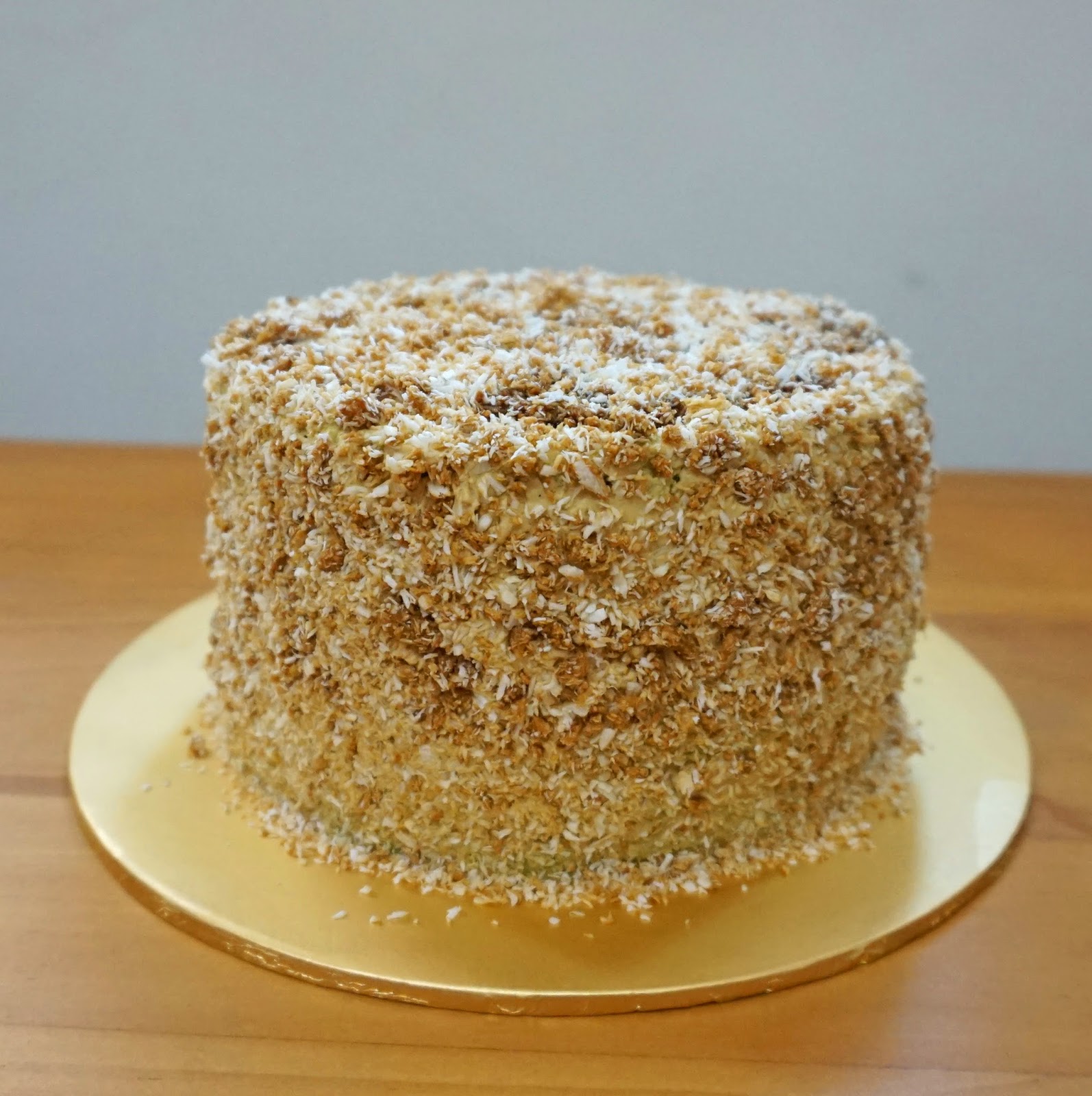 pandan gula melaka cake