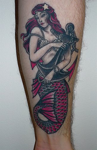 Most of the mermaid tattoos