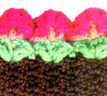 puntilla  de chaleco para niña tejido en crochet