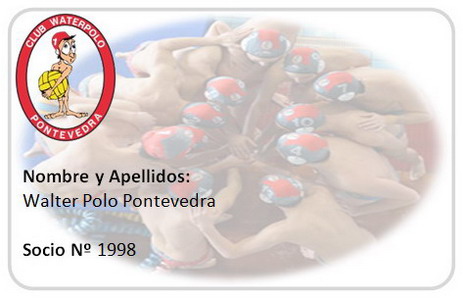 ¡Hazte socio del Club Waterpolo Pontevedra!