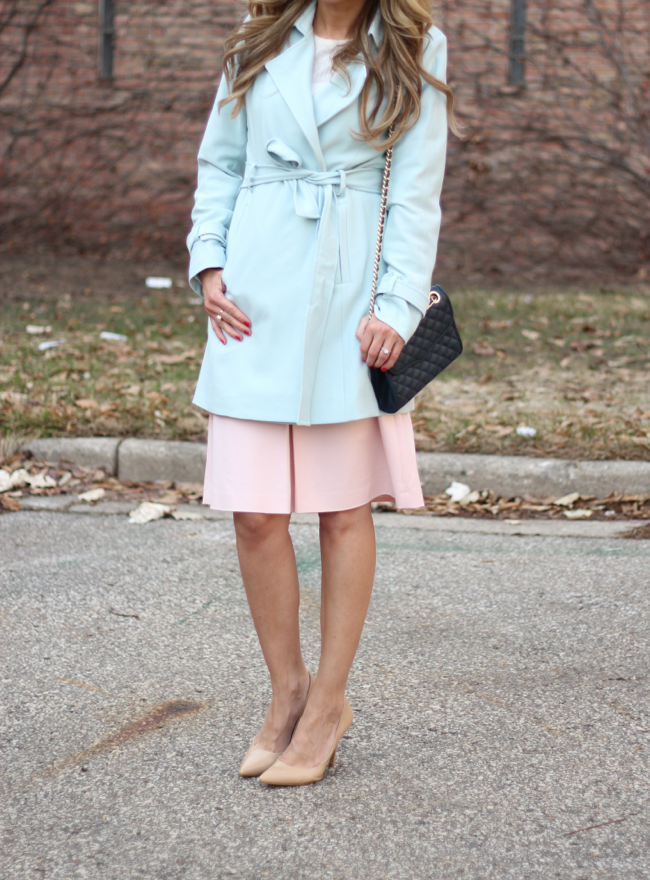 Pastel Trench Coat Lilly Style