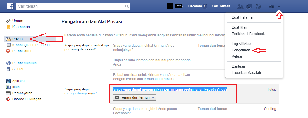 Cara Membuat Akun Facebook Garis Atas Bawah | cara membuat akun fb tidak bisa di add hanya bisa di ikuti Cara Membuat Akun Facebook Garis Atas Bawah | cara membuat akun fb tidak bisa di add hanya bisa di ikuti
