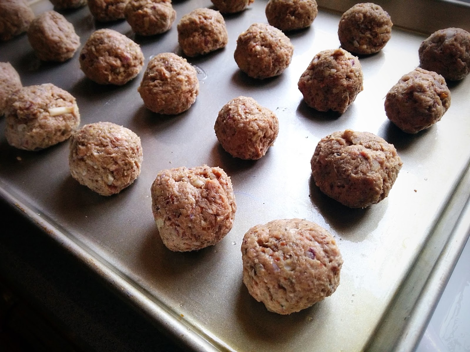 Stuff & Nonsense Meatballs With Flax & Almond Flour