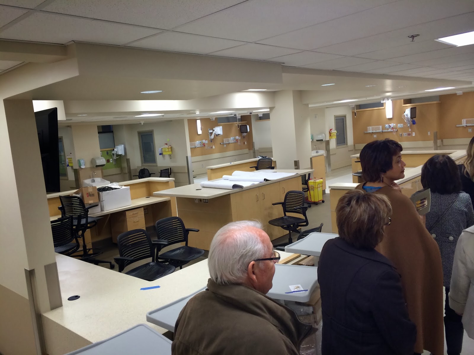 Across the "TOUGH" Desk Kelowna General Hospital Tour