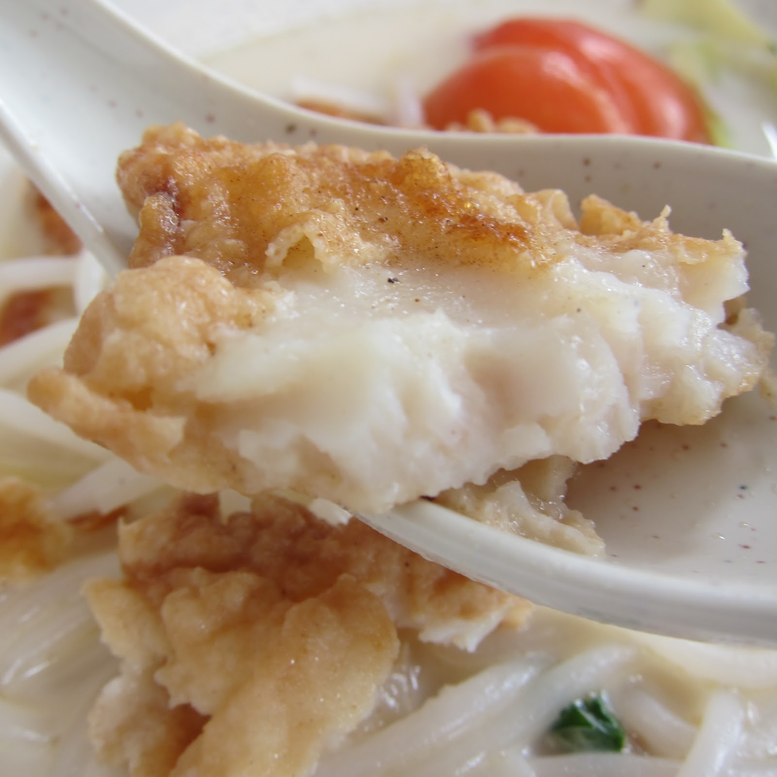 Fried Fish Bee Hoon Soup Famous Dart Fei Biao 飞镖 Noodle House in