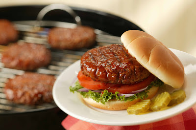 Barbecue burgers