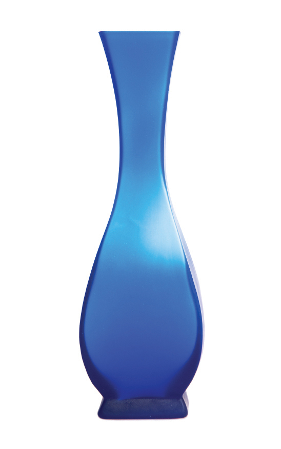 the blue vase