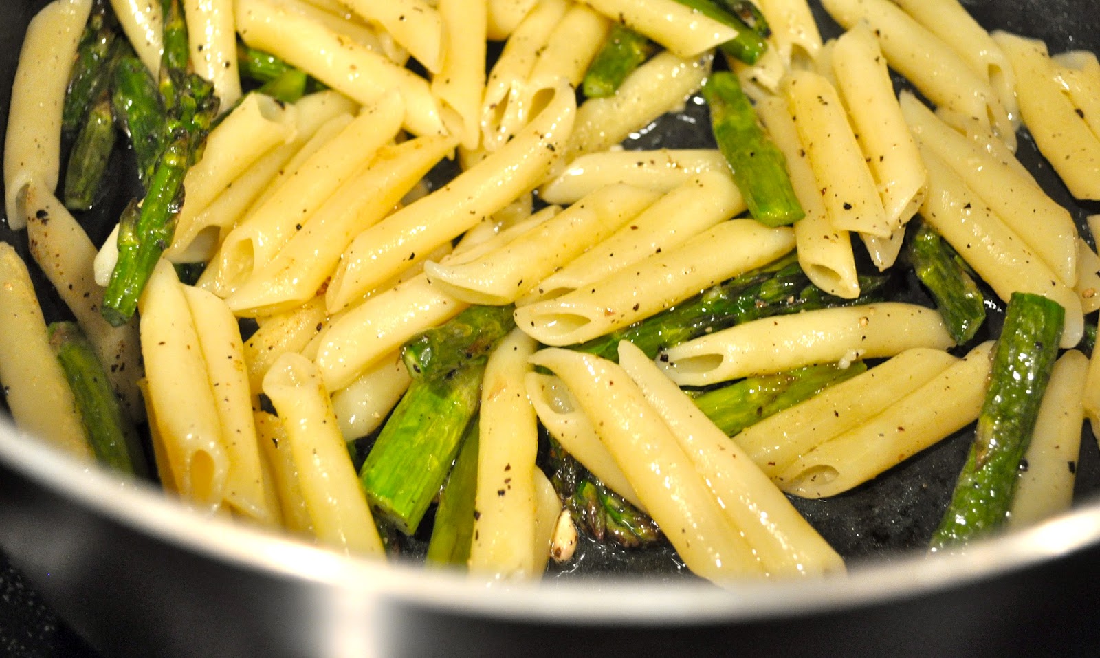 One Classy Dish Grilled Chicken with Lemon Asparagus Pasta