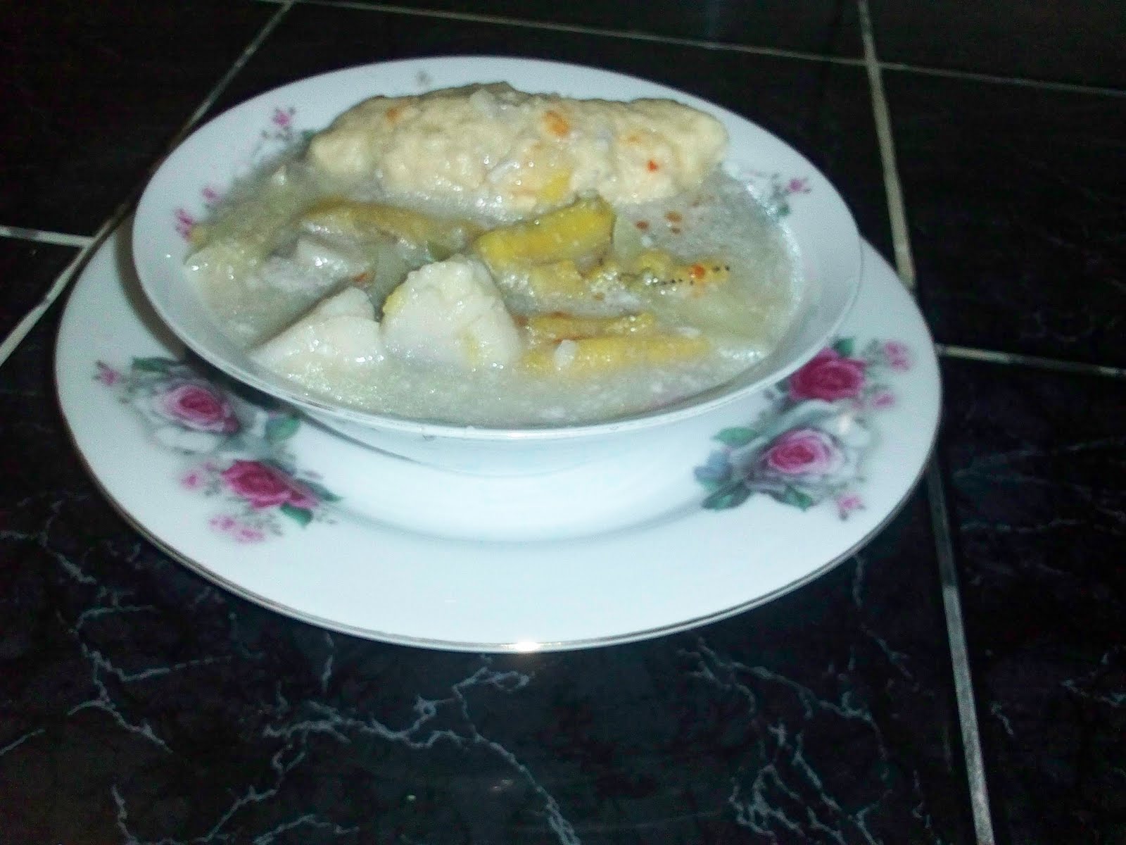 Nanda Sahadeo's Metemjeehearty Guyanese soup.....