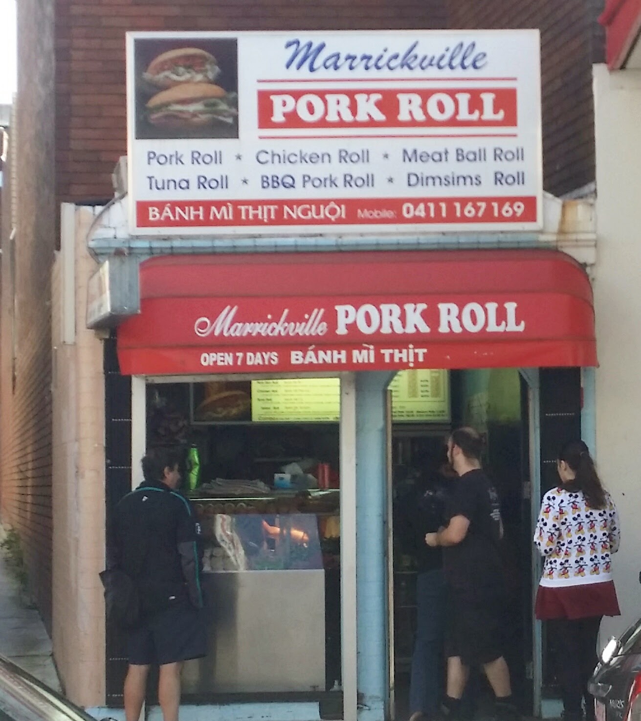 The Hungry FoodTech Marrickville Pork Roll & Delish, Marrickville