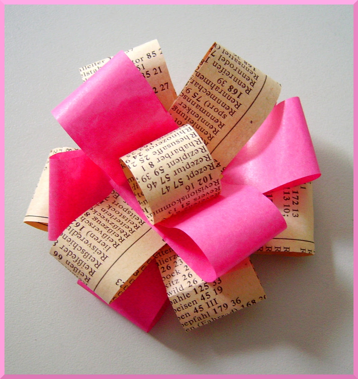 Zu S Bunte Dekowelt Vintage Deko Geschenkschleife