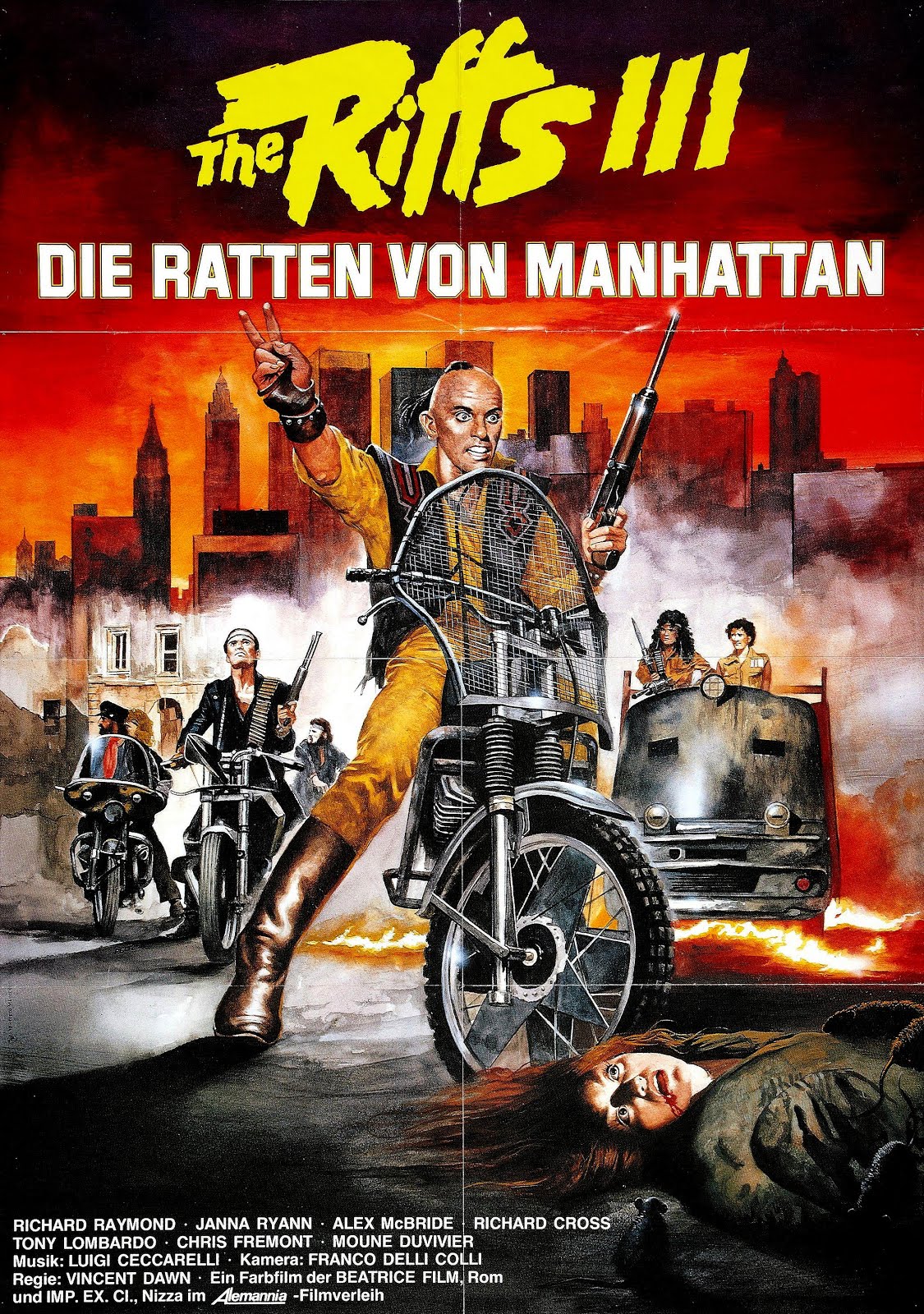 Les rats de Manhattan / Les mutants de la 2e humanité (1983) Vincent Dawn (Bruno Mattei)