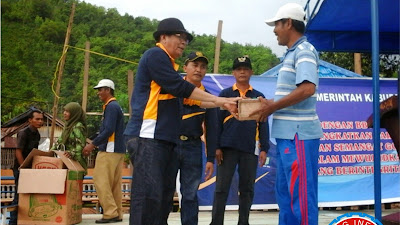 Bupati Syafru Berterima Kasih Kepada Warga Masyarakat Monta