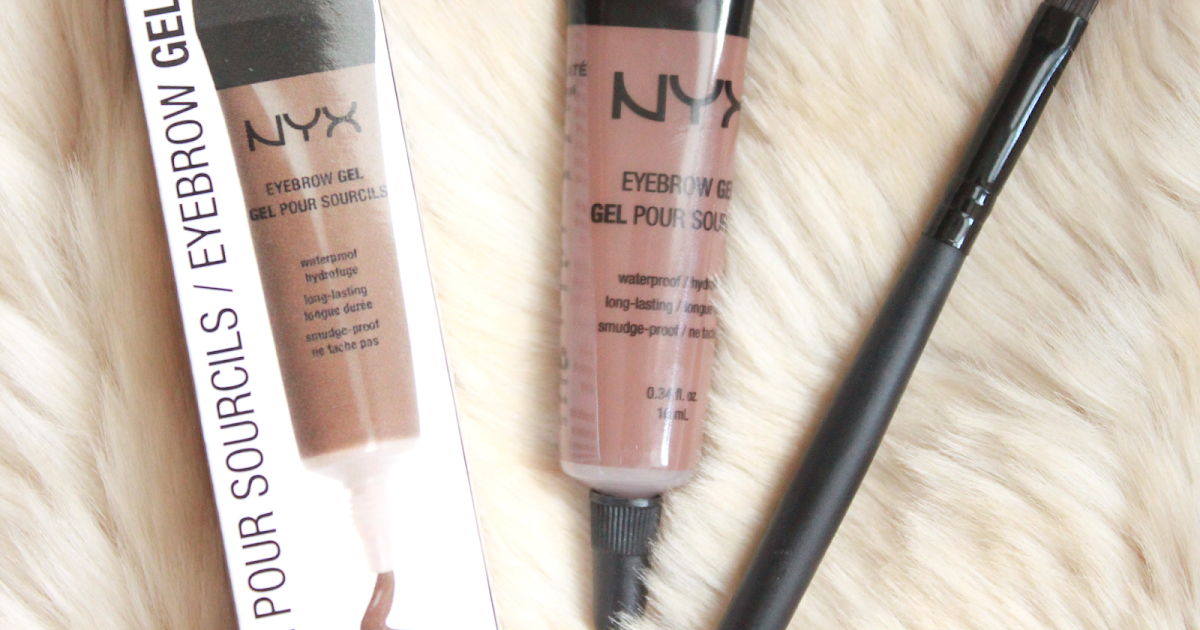 Review NYX Eyebrow Gel in "Chocolate" Simple Stylings