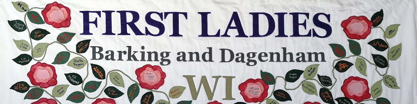First Ladies Barking and Dagenham WI.