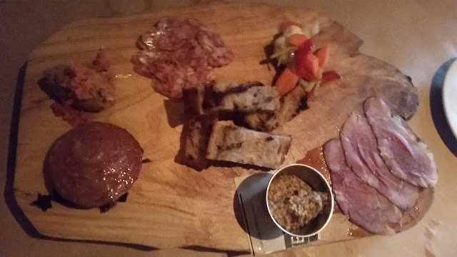 Charcuteri Board from the Ravenous Pig Winter Park, FL